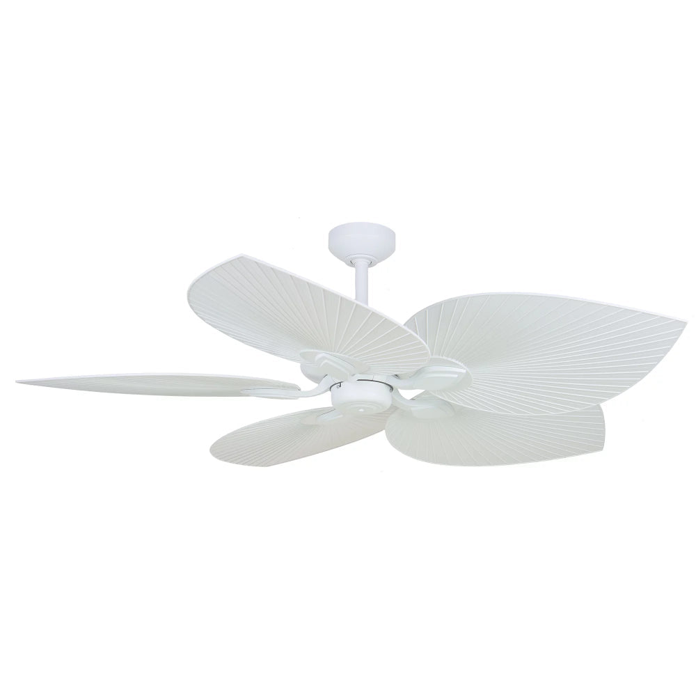 Tropicana 54″ (138cm) White 5 Blade Tropical AC Ceiling Fan & Wall Control